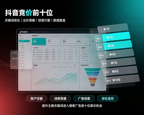 色尼抖音搜索竞价